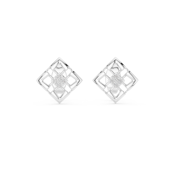 Lush Lab grown diamond Earrings motif