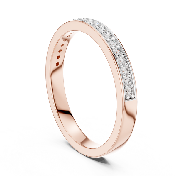 Stately Lab grown diamond Rings band