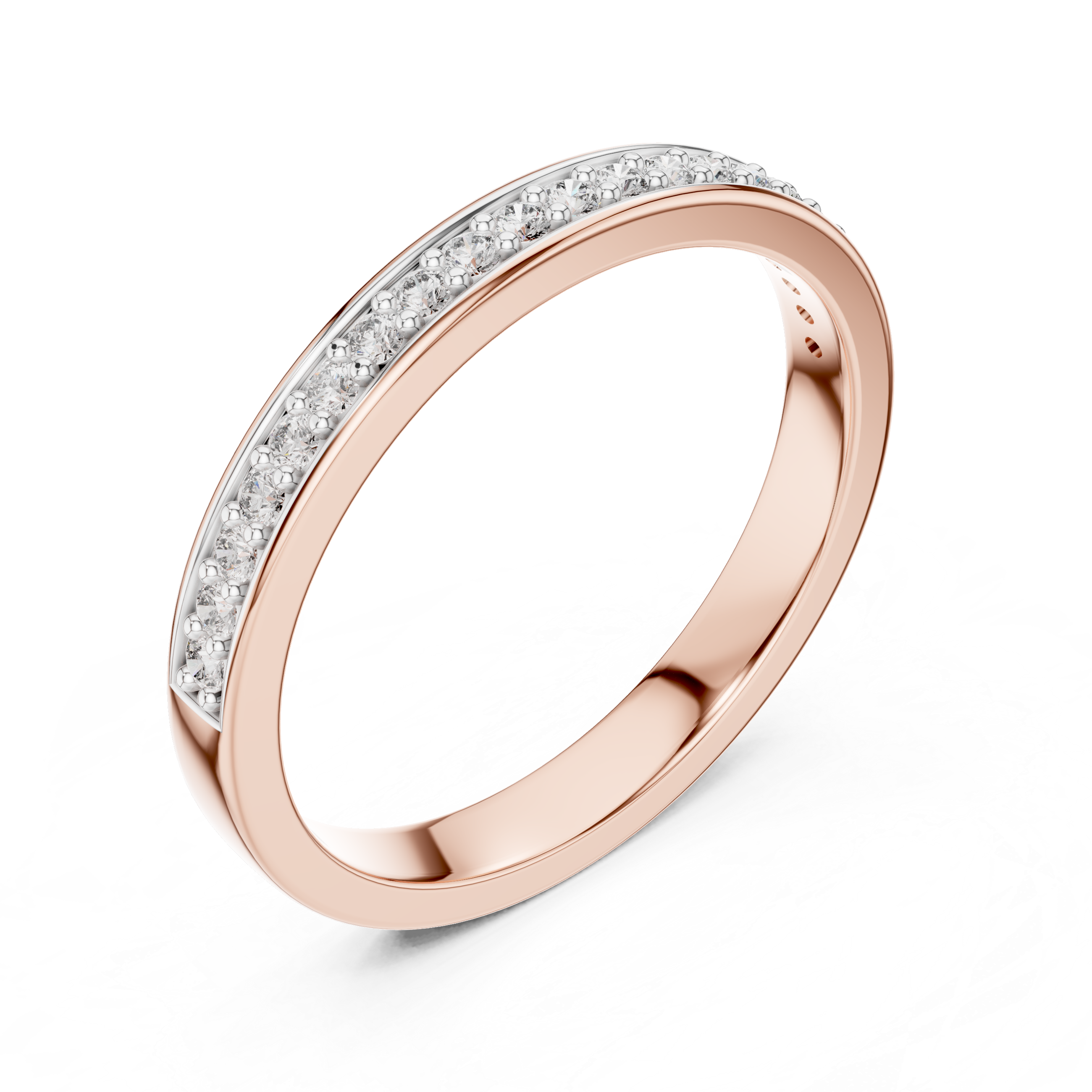 Stately Lab grown diamond Rings band