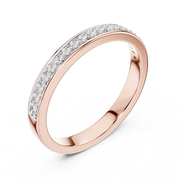 Stately Lab grown diamond Rings band