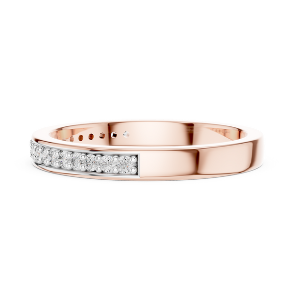 Stately Lab grown diamond Rings band