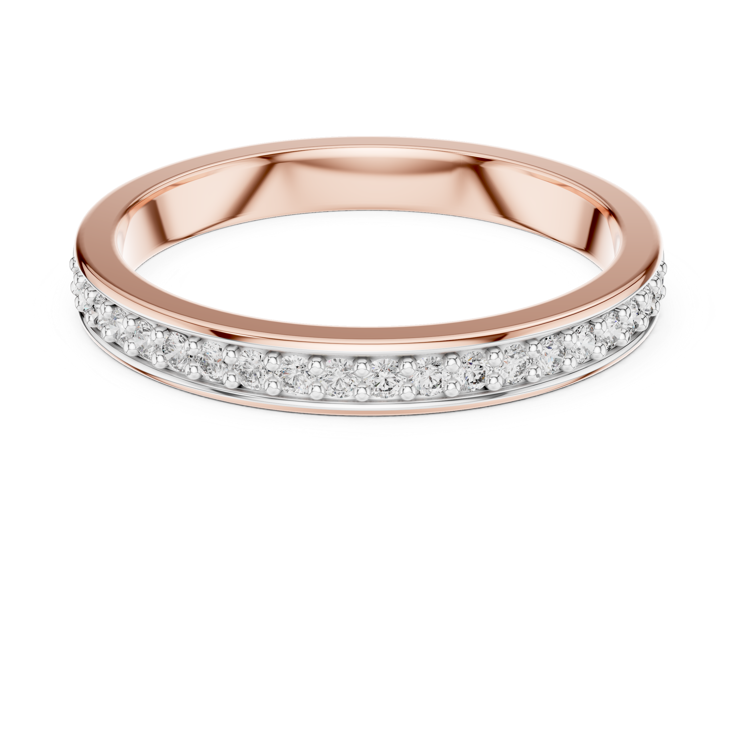 Stately Lab grown diamond Rings band