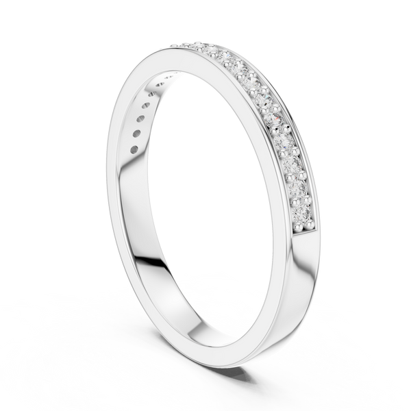 Stately Lab grown diamond Rings band