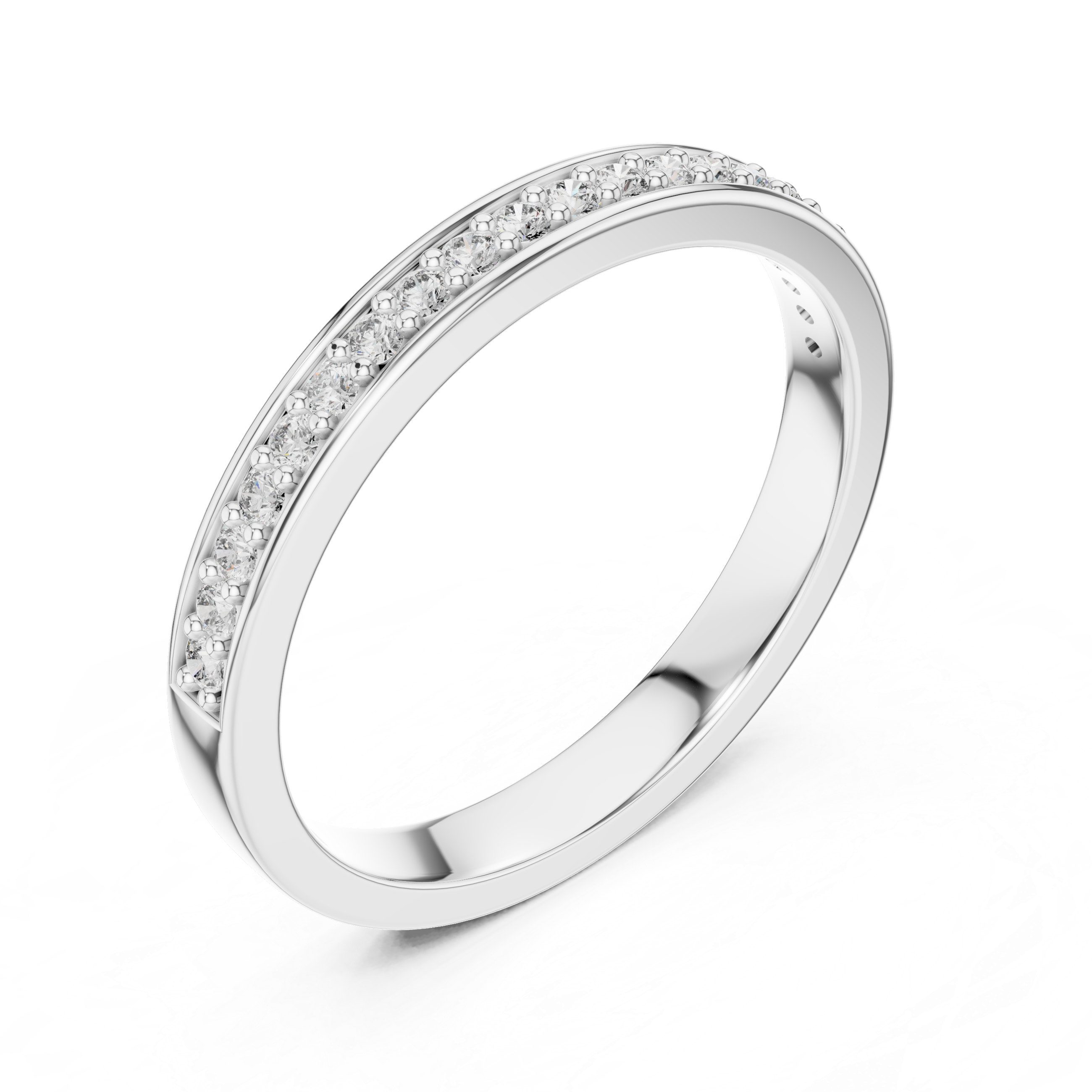 Stately Lab grown diamond Rings band