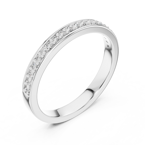 Stately Lab grown diamond Rings band
