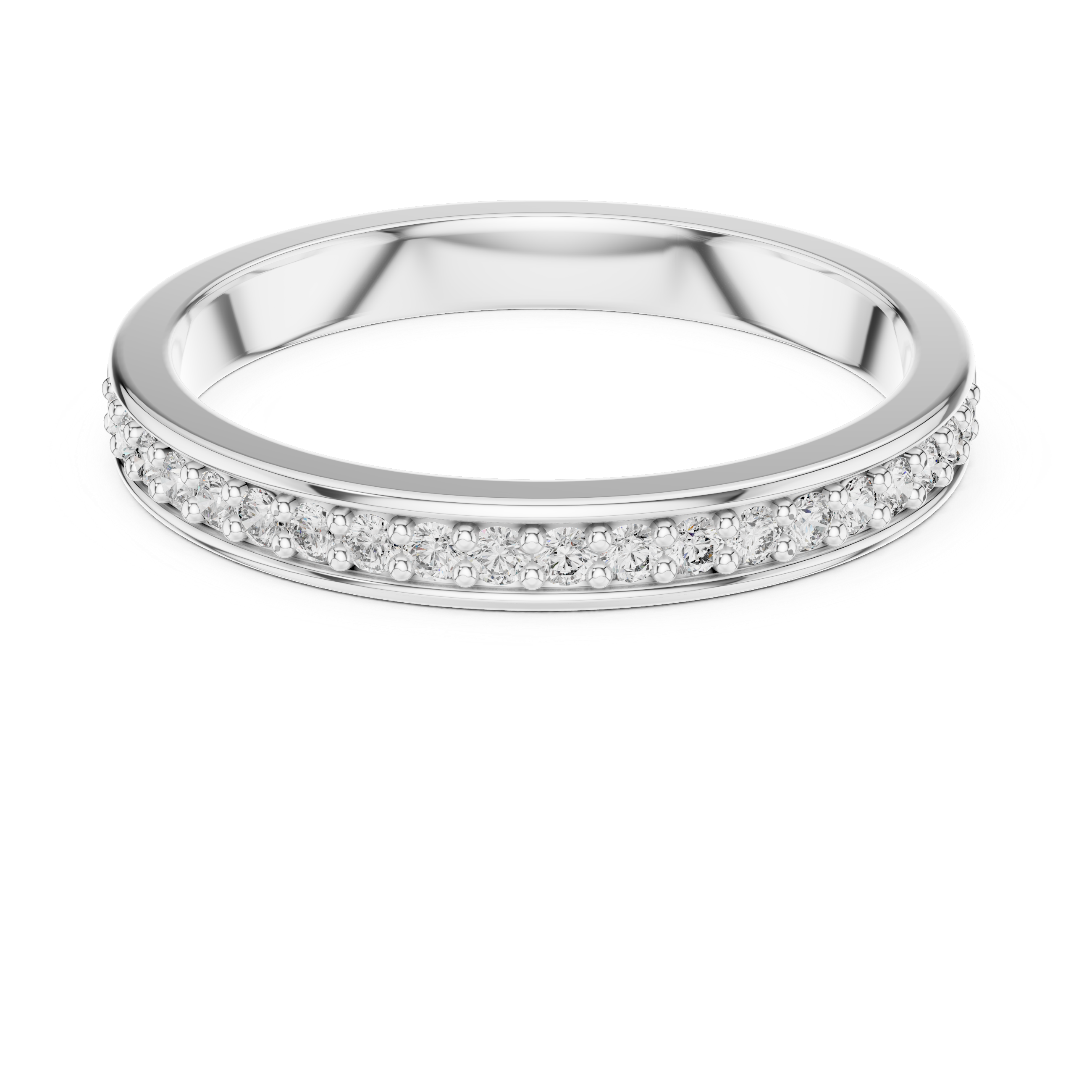 Stately Lab grown diamond Rings band