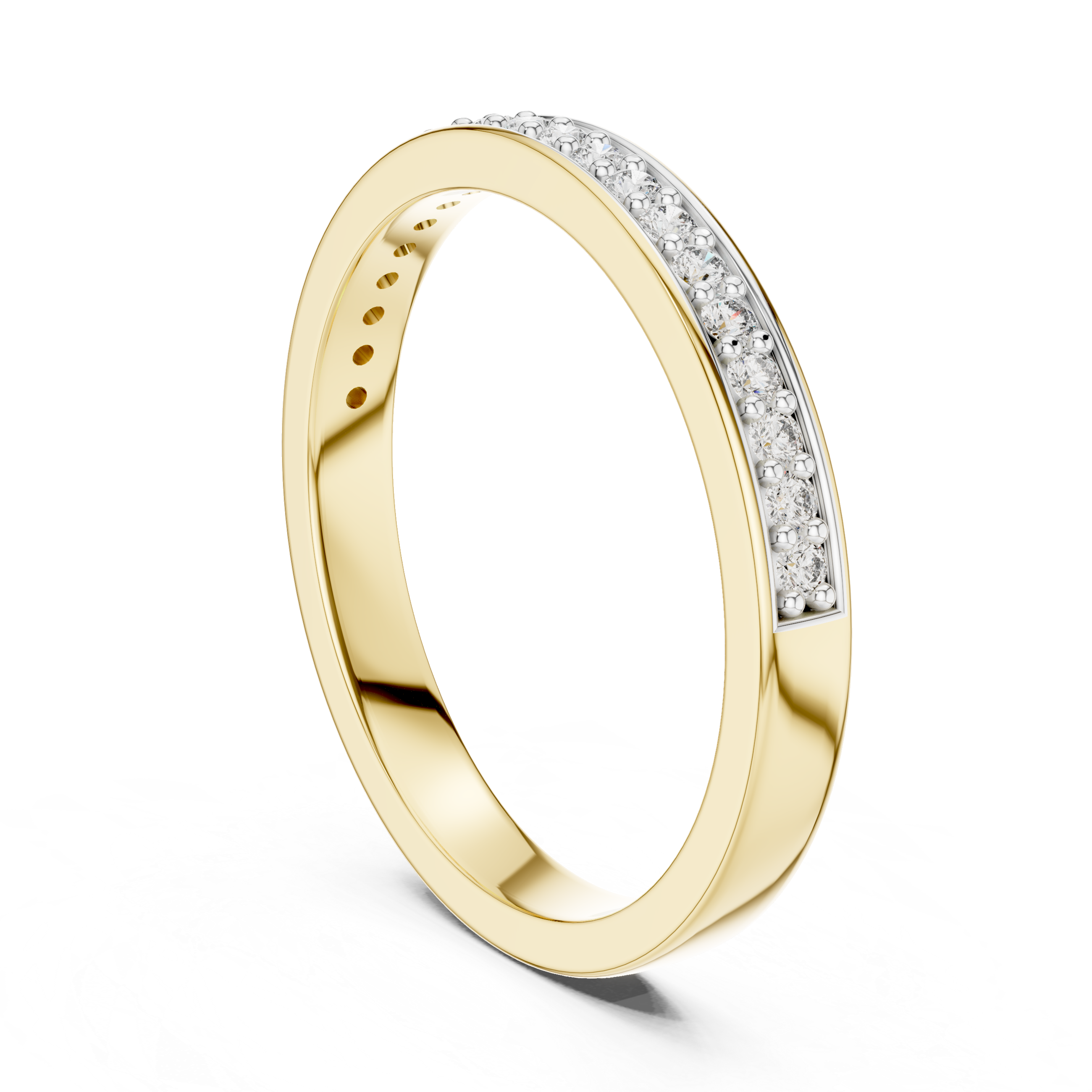 Stately Lab grown diamond Rings band