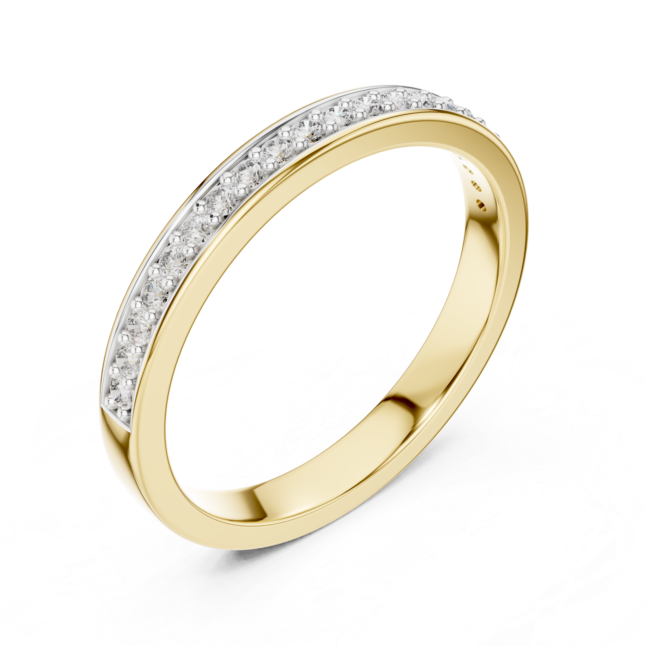 Stately Lab grown diamond Rings band