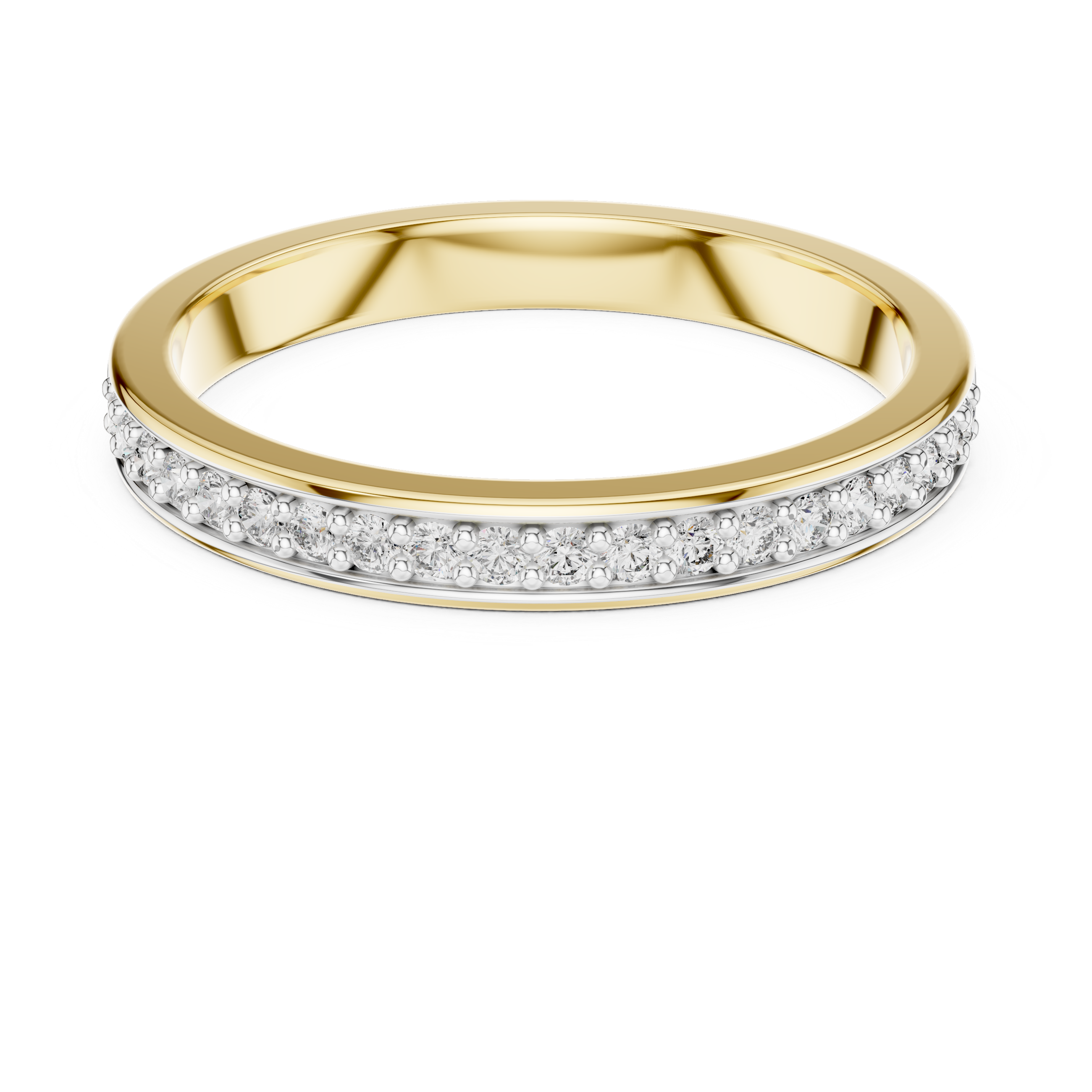 Stately Lab grown diamond Rings band