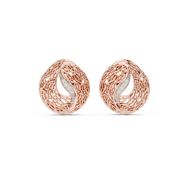 Hypnotic Lab grown diamond Earrings pair