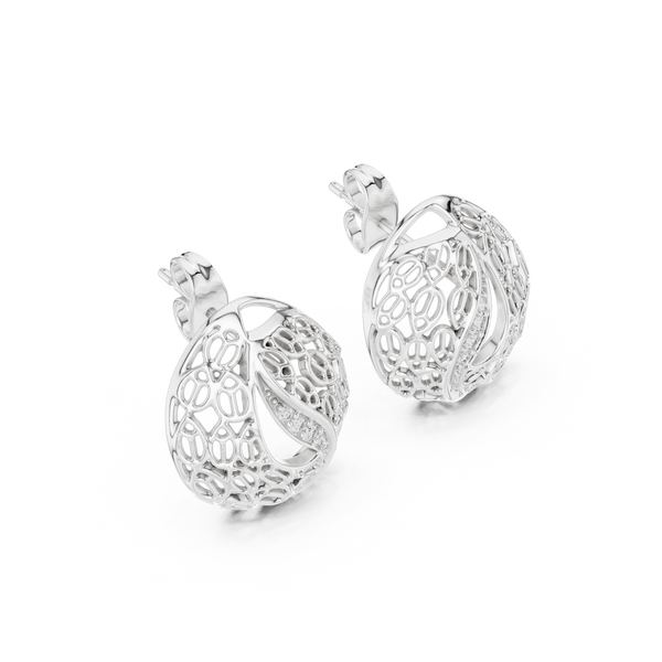 Hypnotic Lab grown diamond Earrings pair