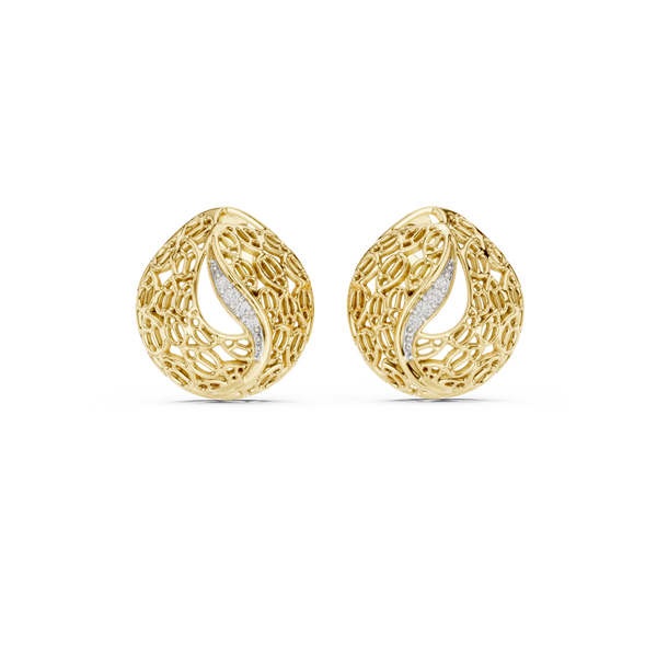 Hypnotic Lab grown diamond Earrings pair