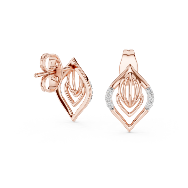 Impeccable Lab grown diamond Earrings motif