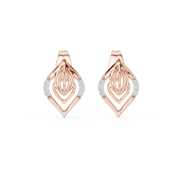 Impeccable Lab grown diamond Earrings motif