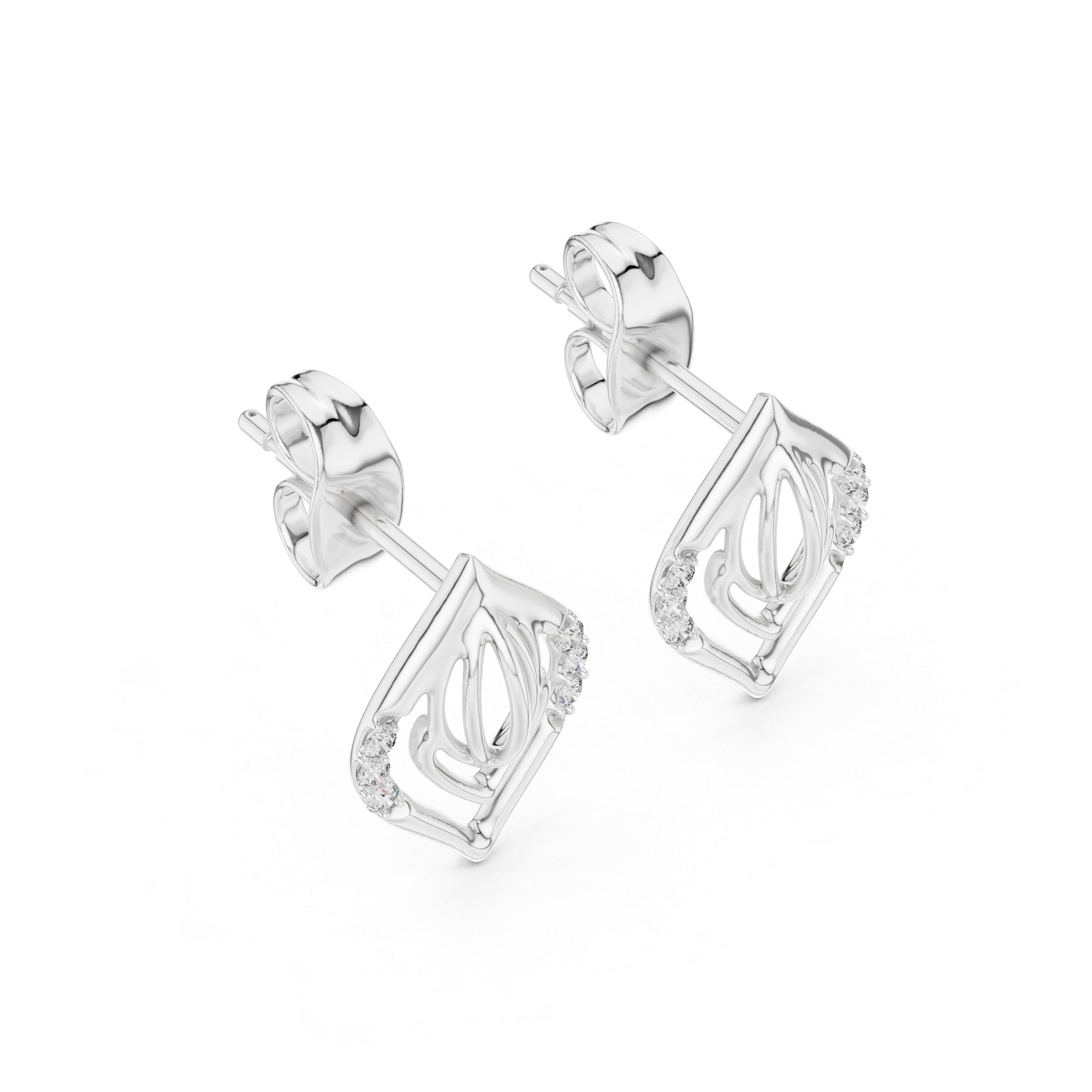 Impeccable Lab grown diamond Earrings motif