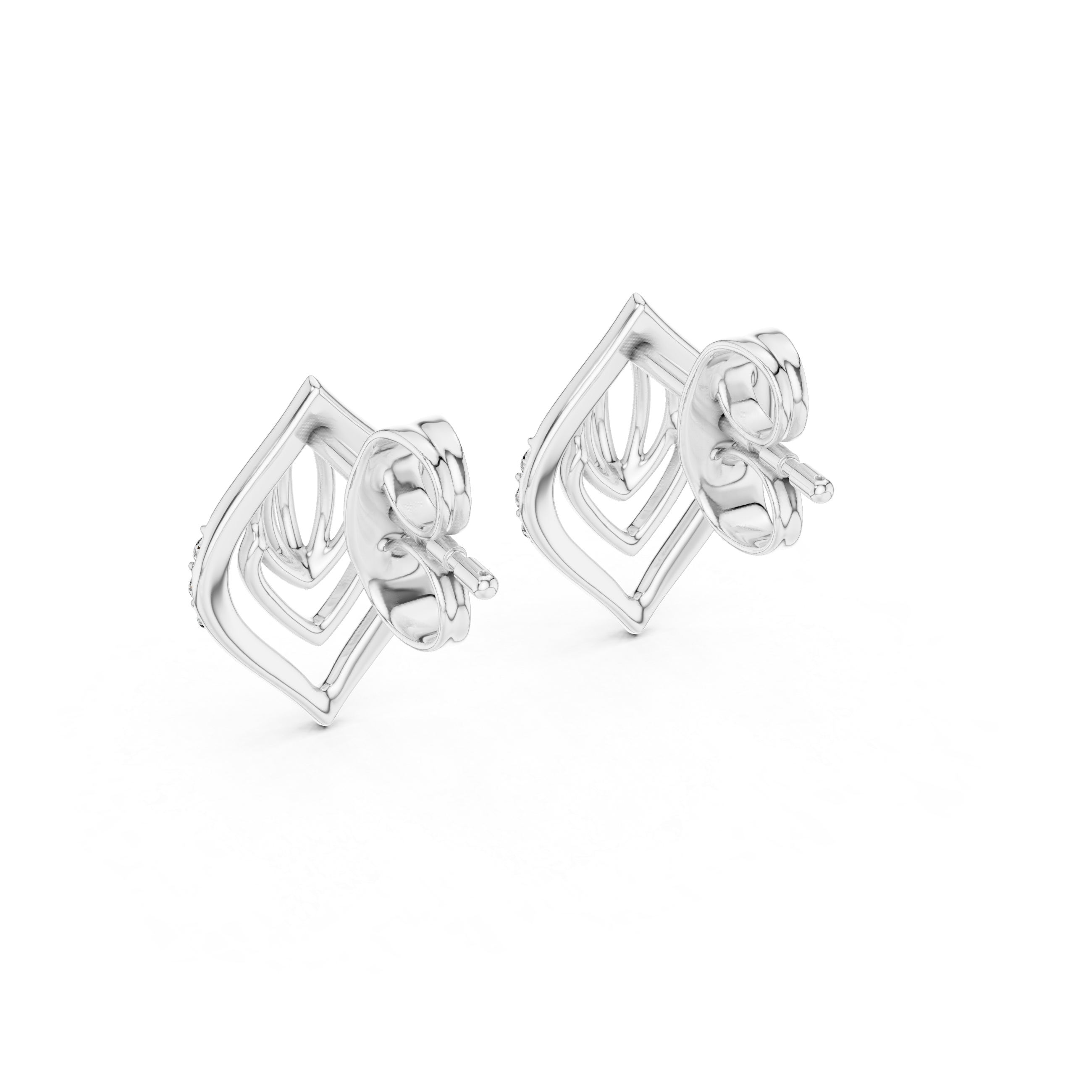 Impeccable Lab grown diamond Earrings motif