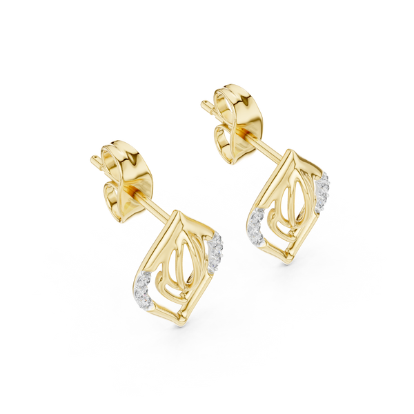 Impeccable Lab grown diamond Earrings motif