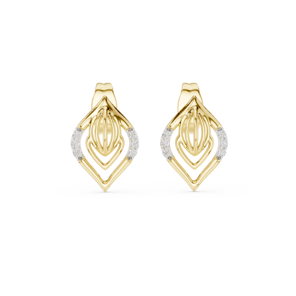 Impeccable Lab grown diamond Earrings motif