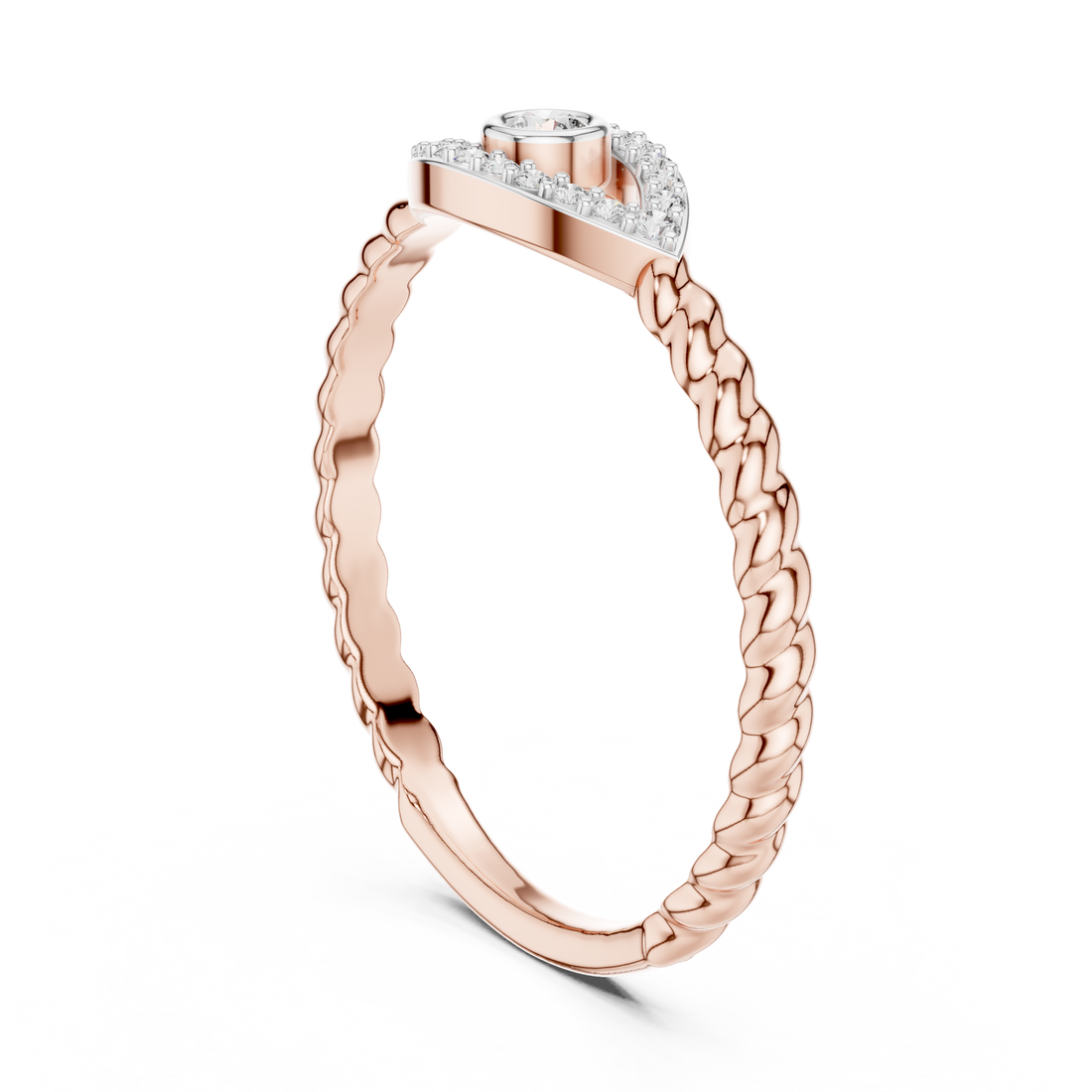 Ravishing Lab grown diamond Rings band