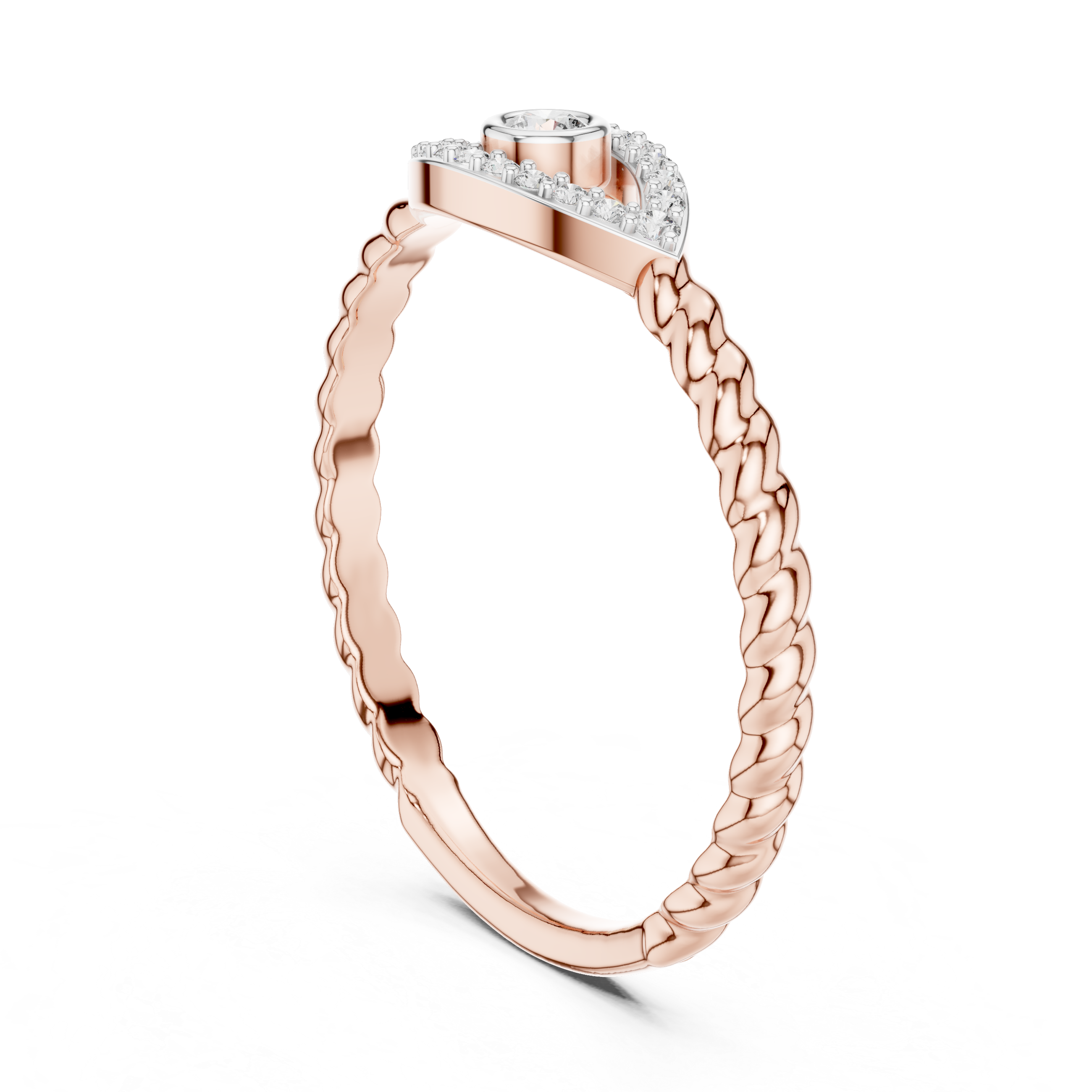 Ravishing Lab grown diamond Rings band