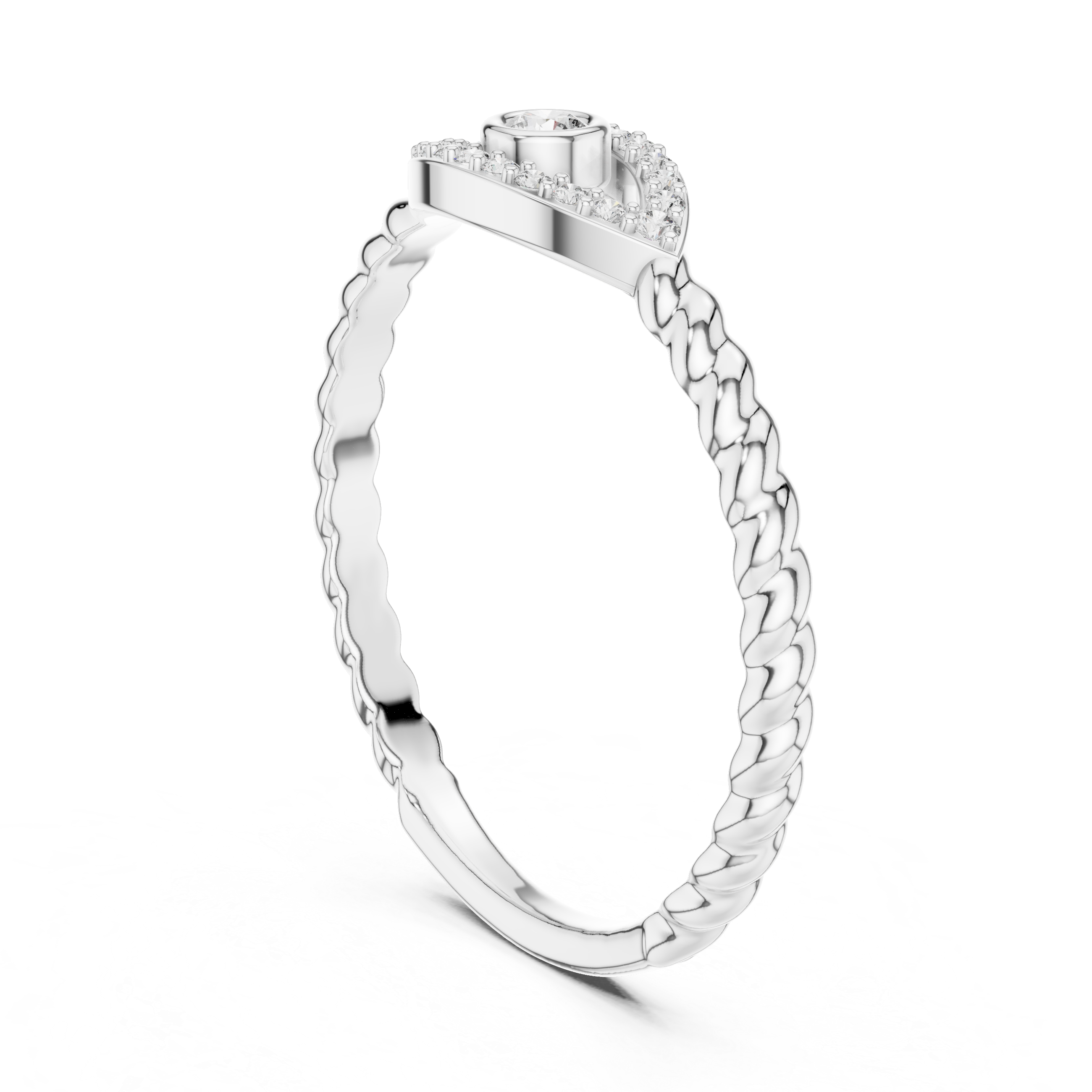 Ravishing Lab grown diamond Rings band