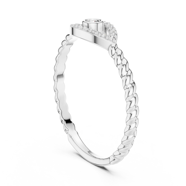 Ravishing Lab grown diamond Rings band