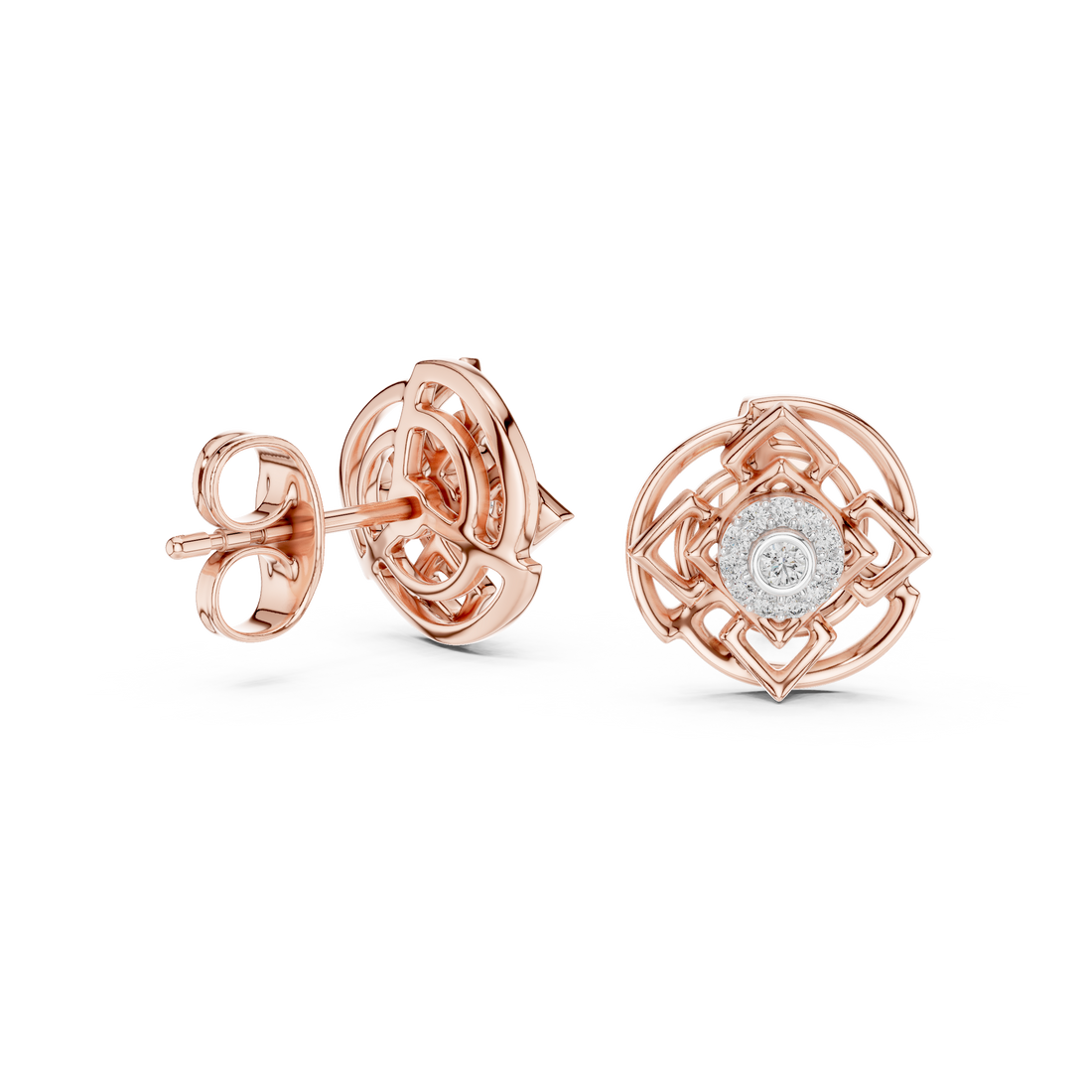Illustrious Lab grown diamond Earrings style