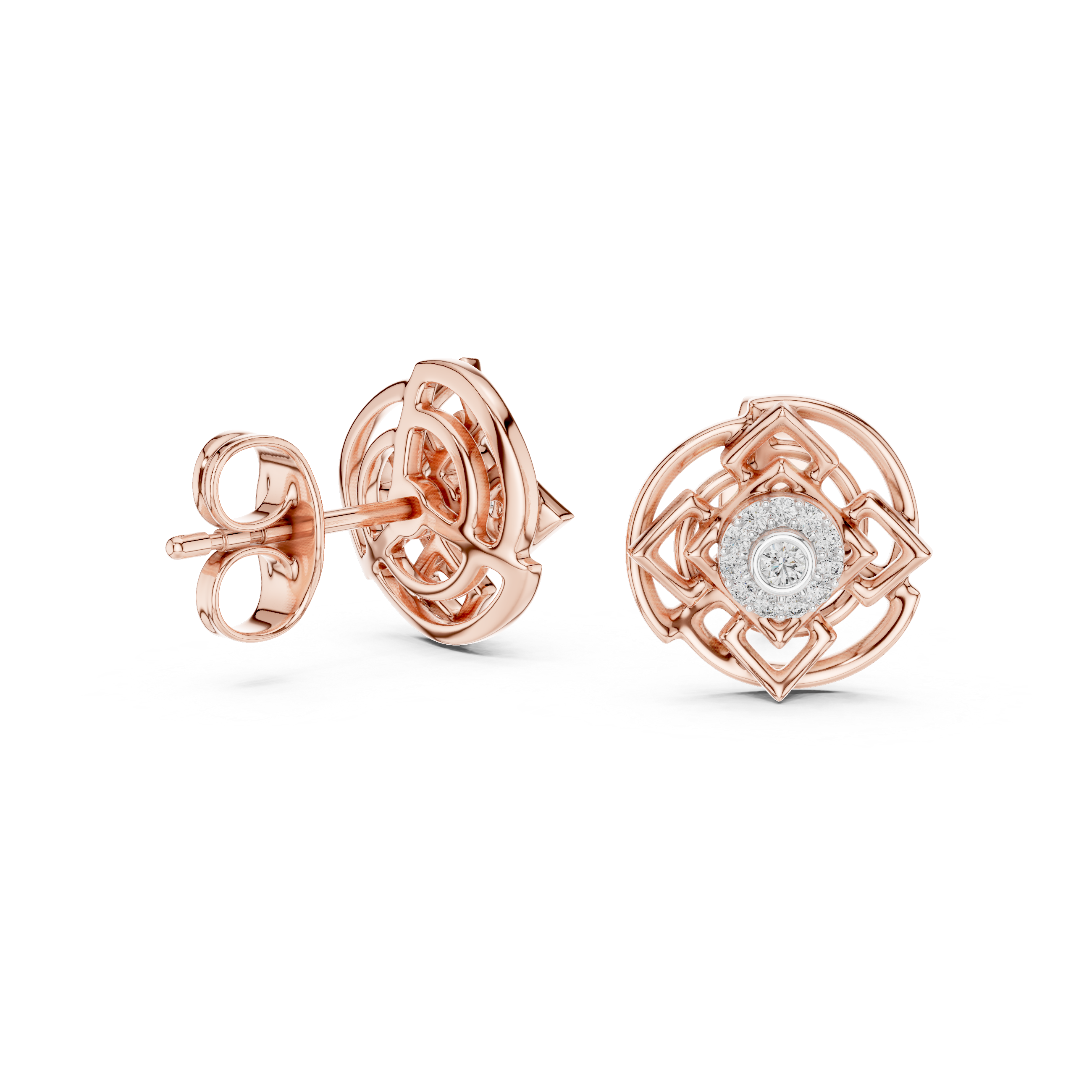 Illustrious Lab grown diamond Earrings style