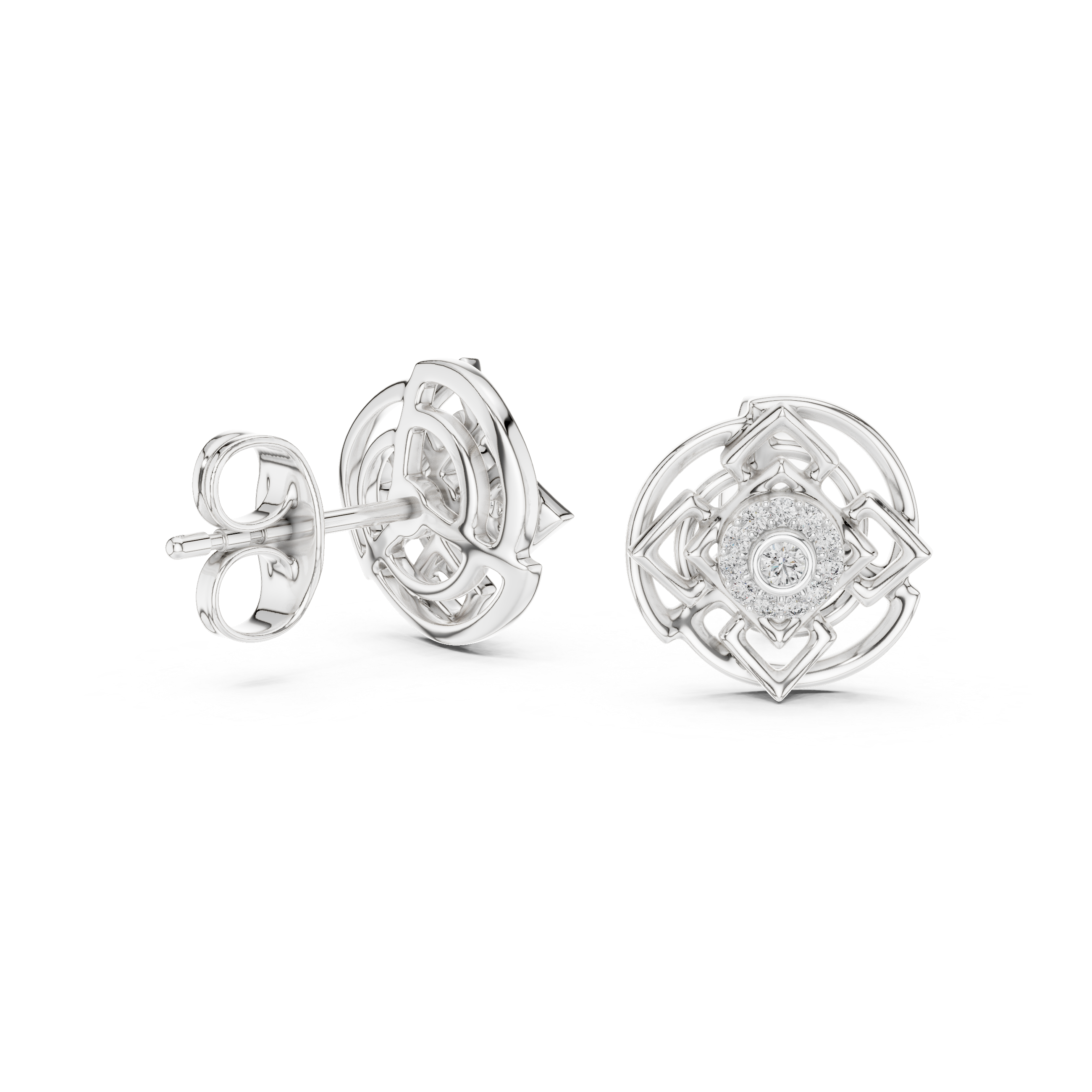 Illustrious Lab grown diamond Earrings style