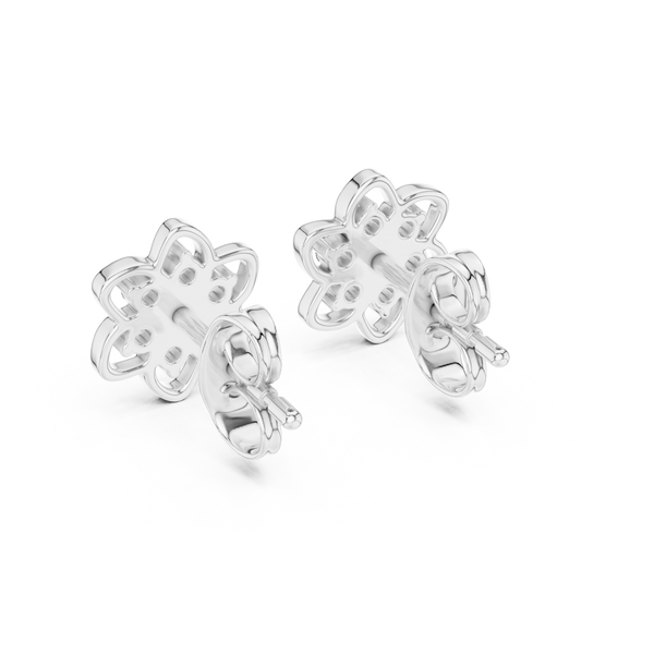 Sterling Lab grown diamond Earrings piece