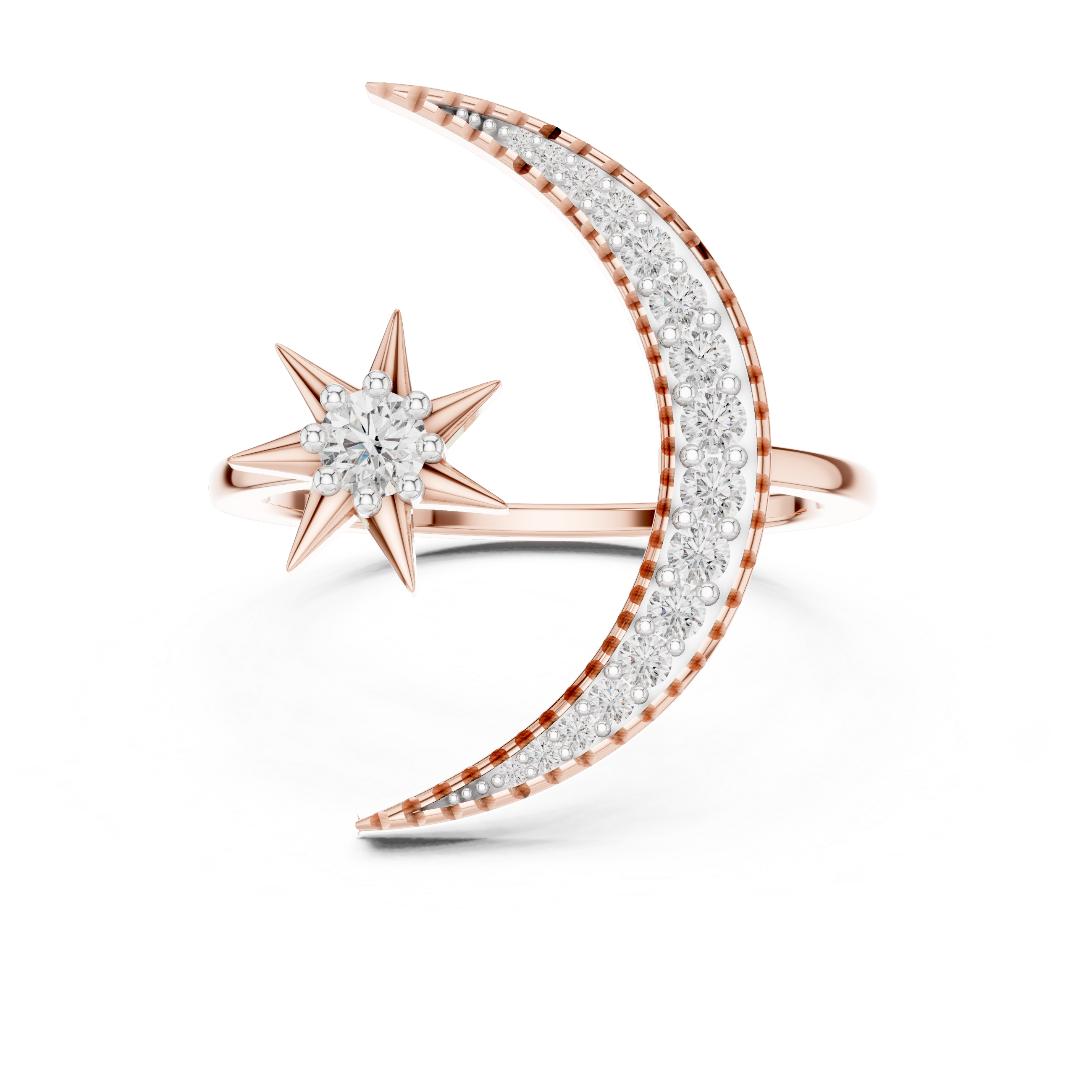 Singular Lab grown diamond Rings band