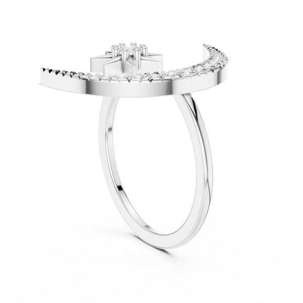 Singular Lab grown diamond Rings band