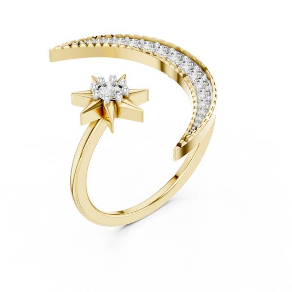 Singular Lab grown diamond Rings band