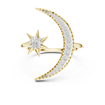 Singular Lab grown diamond Rings band