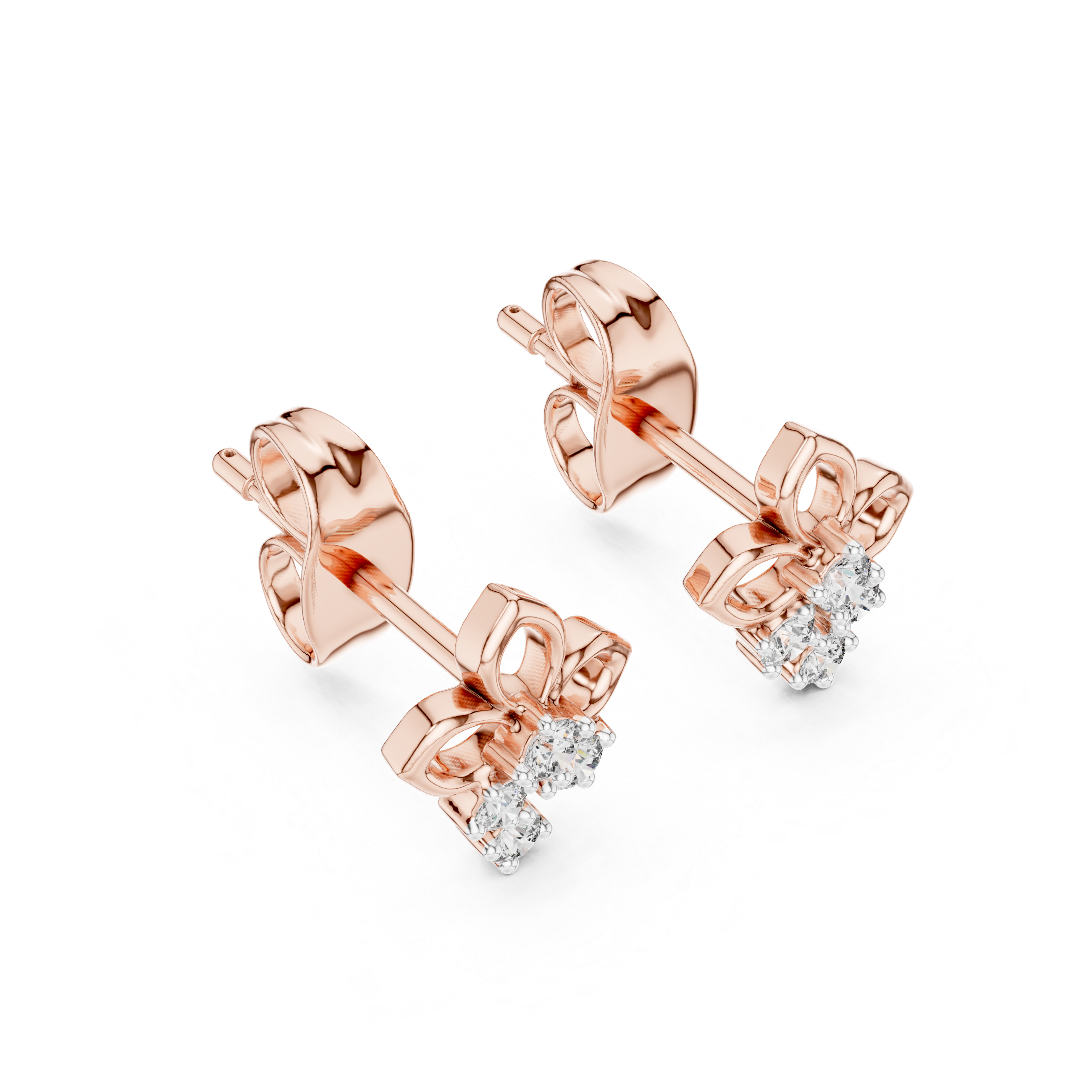 Magnetic Lab grown diamond Earrings piece