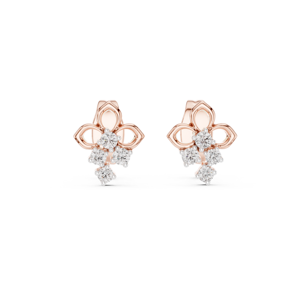 Magnetic Lab grown diamond Earrings piece