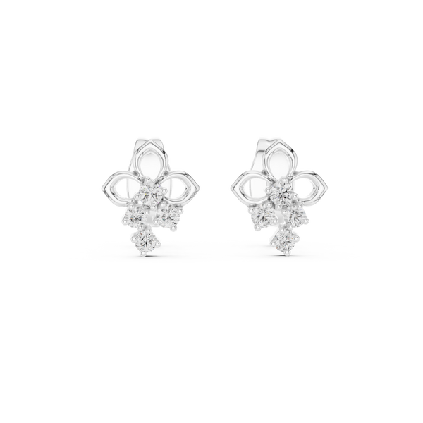 Magnetic Lab grown diamond Earrings piece