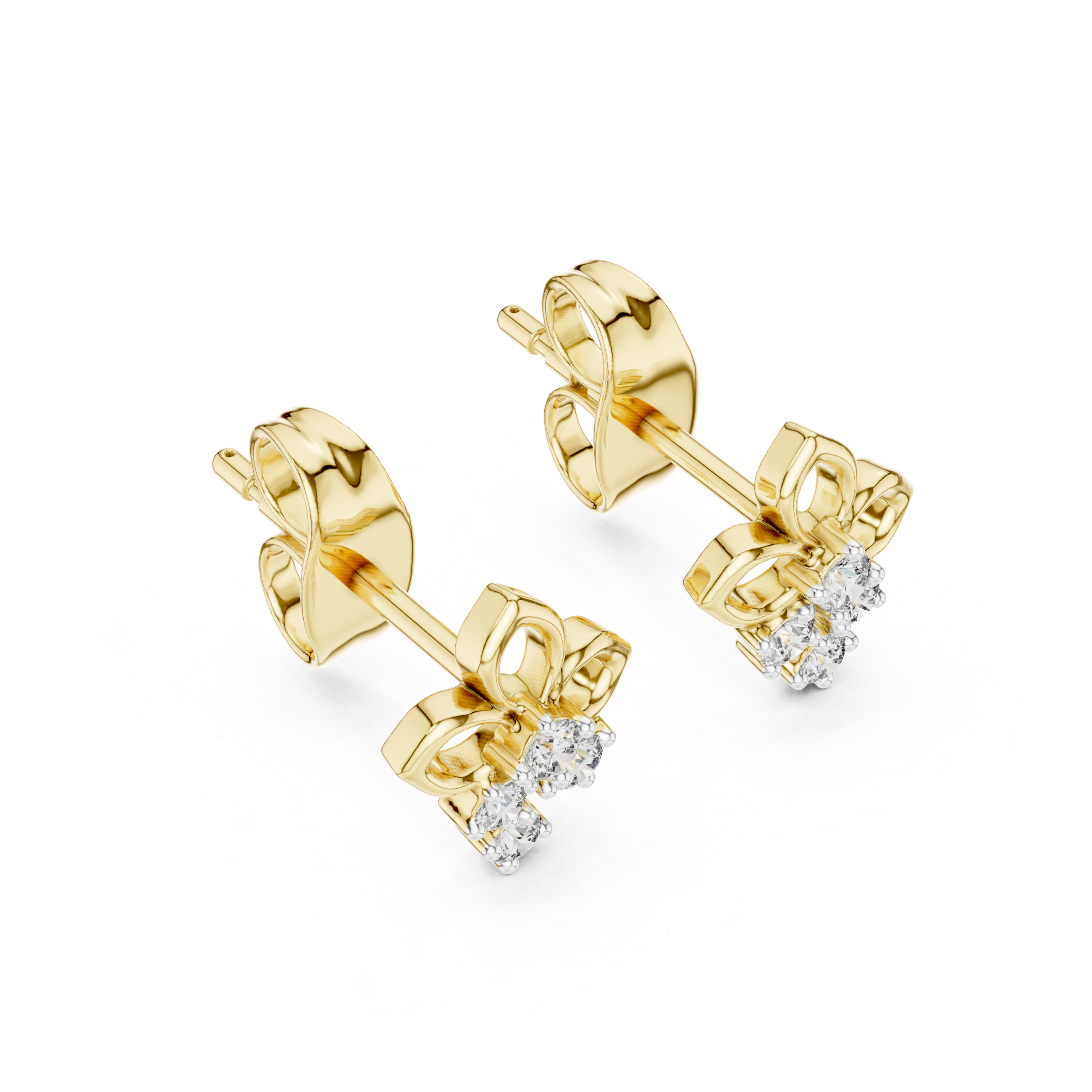 Magnetic Lab grown diamond Earrings piece