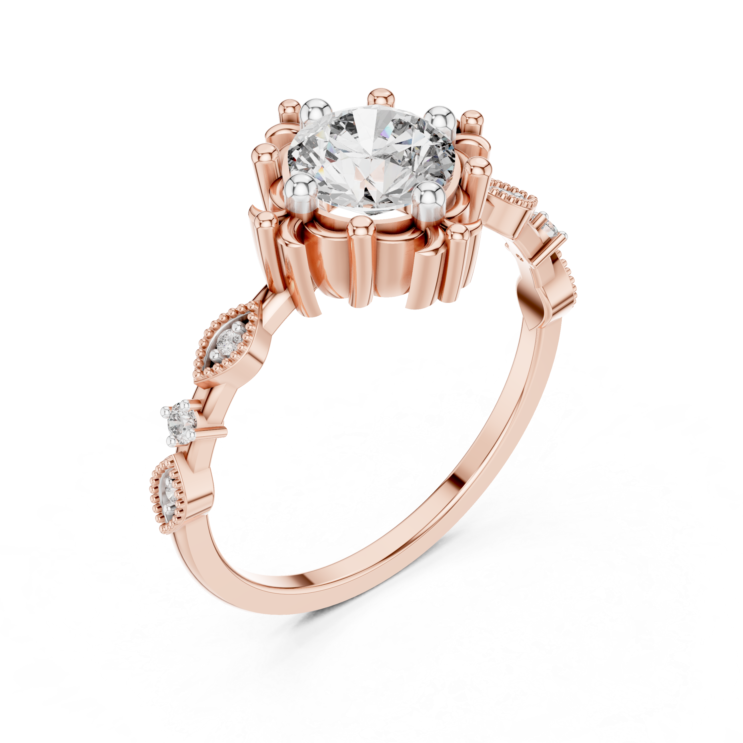 Enticing Lab grown diamond Rings design