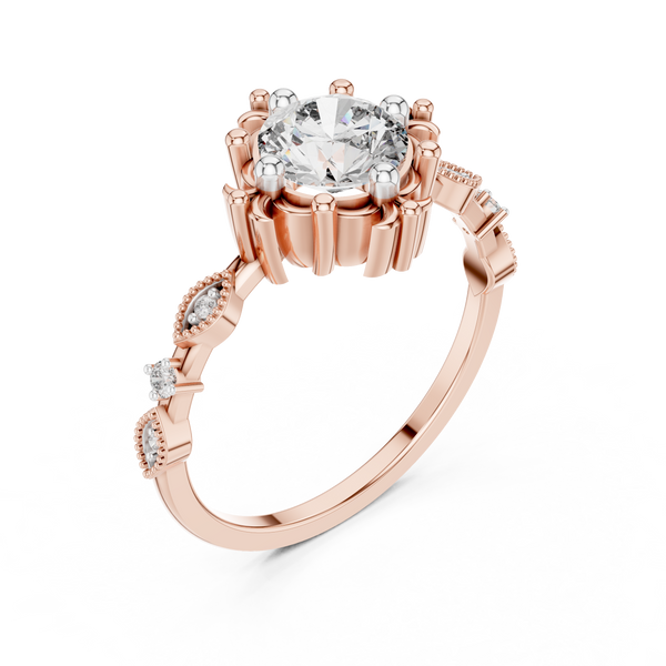 Enticing Lab grown diamond Rings design