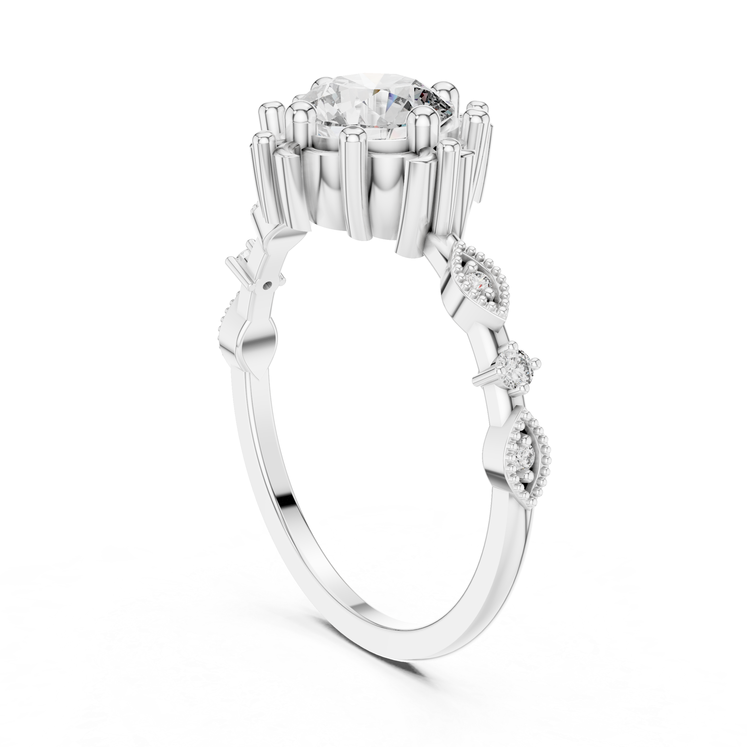 Enticing Lab grown diamond Rings design