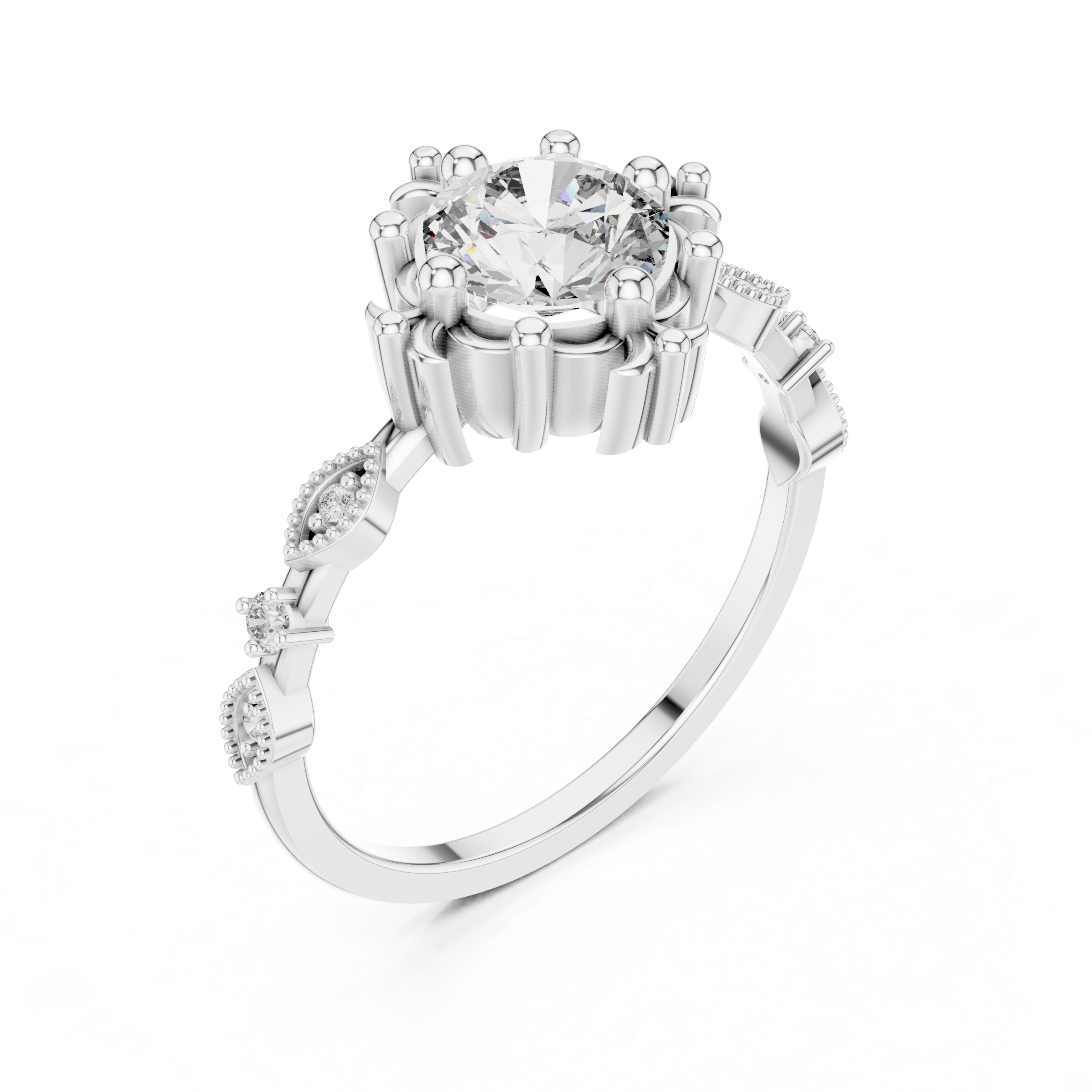 Enticing Lab grown diamond Rings design