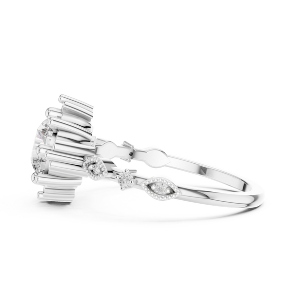 Enticing Lab grown diamond Rings design
