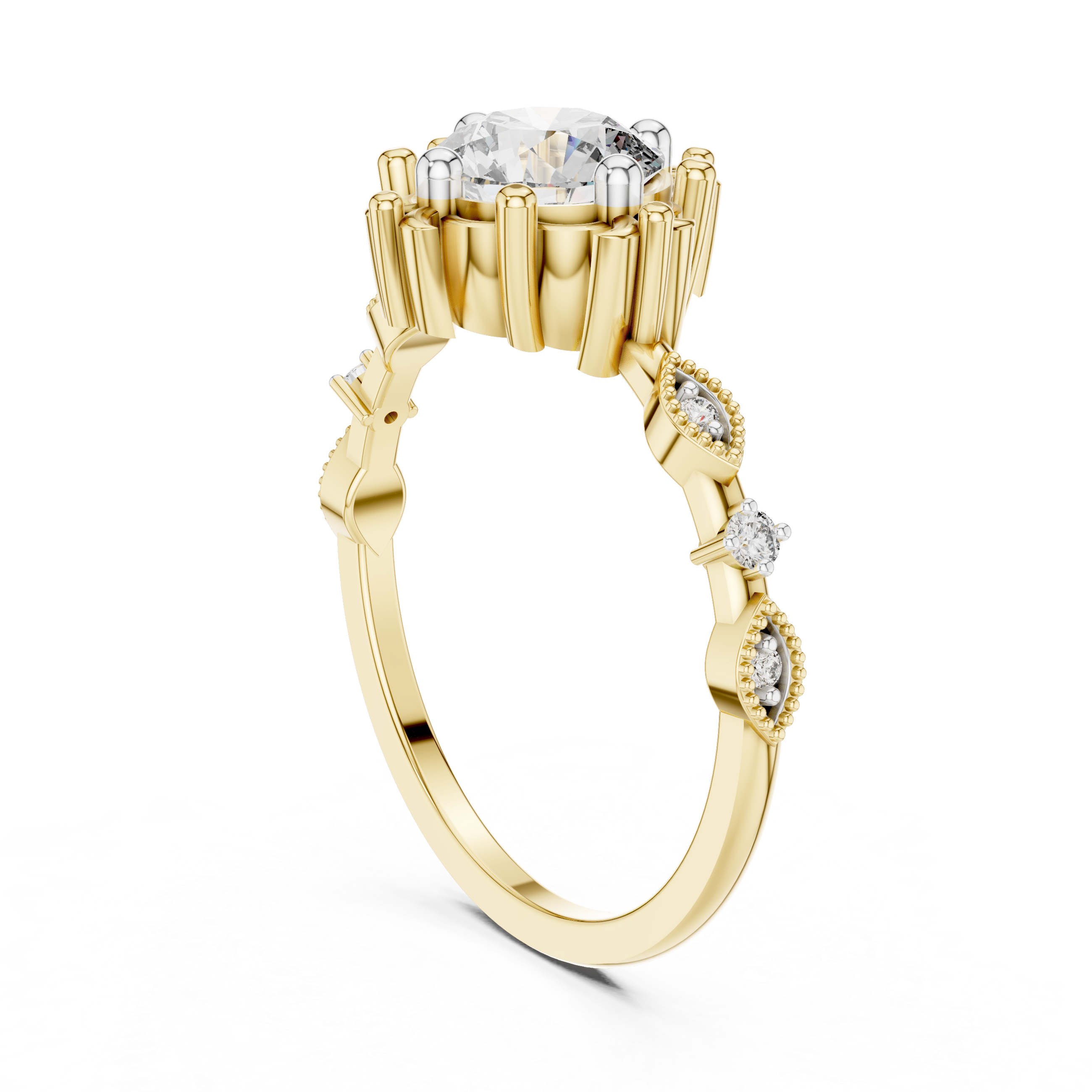 Enticing Lab grown diamond Rings design