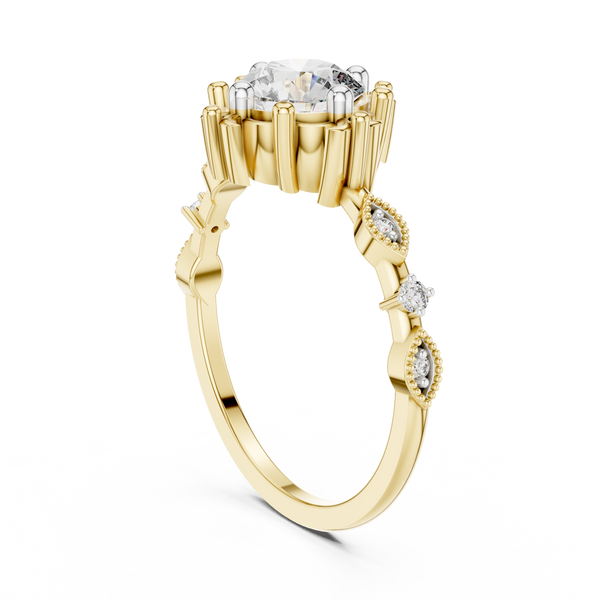 Enticing Lab grown diamond Rings design