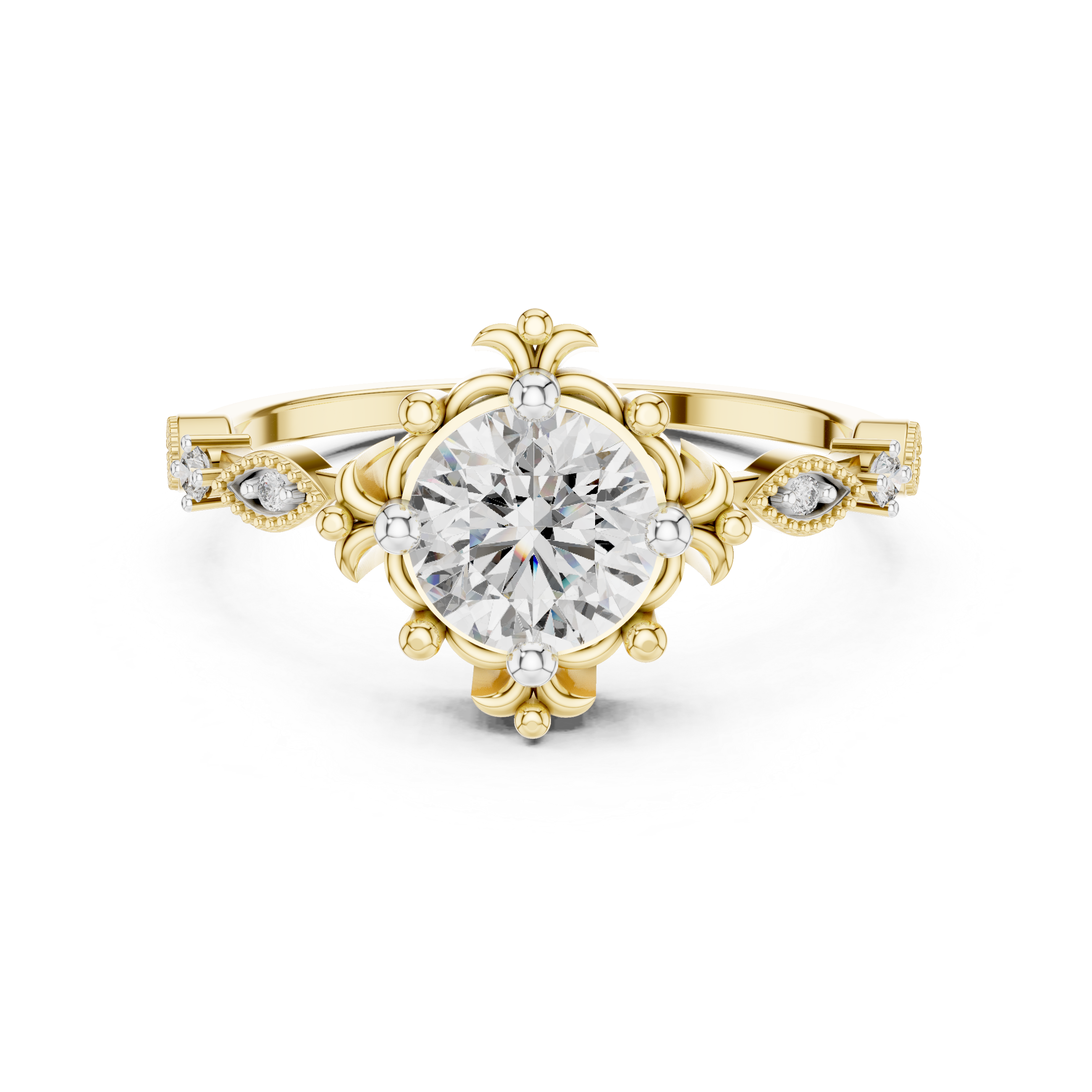 Enticing Lab grown diamond Rings design