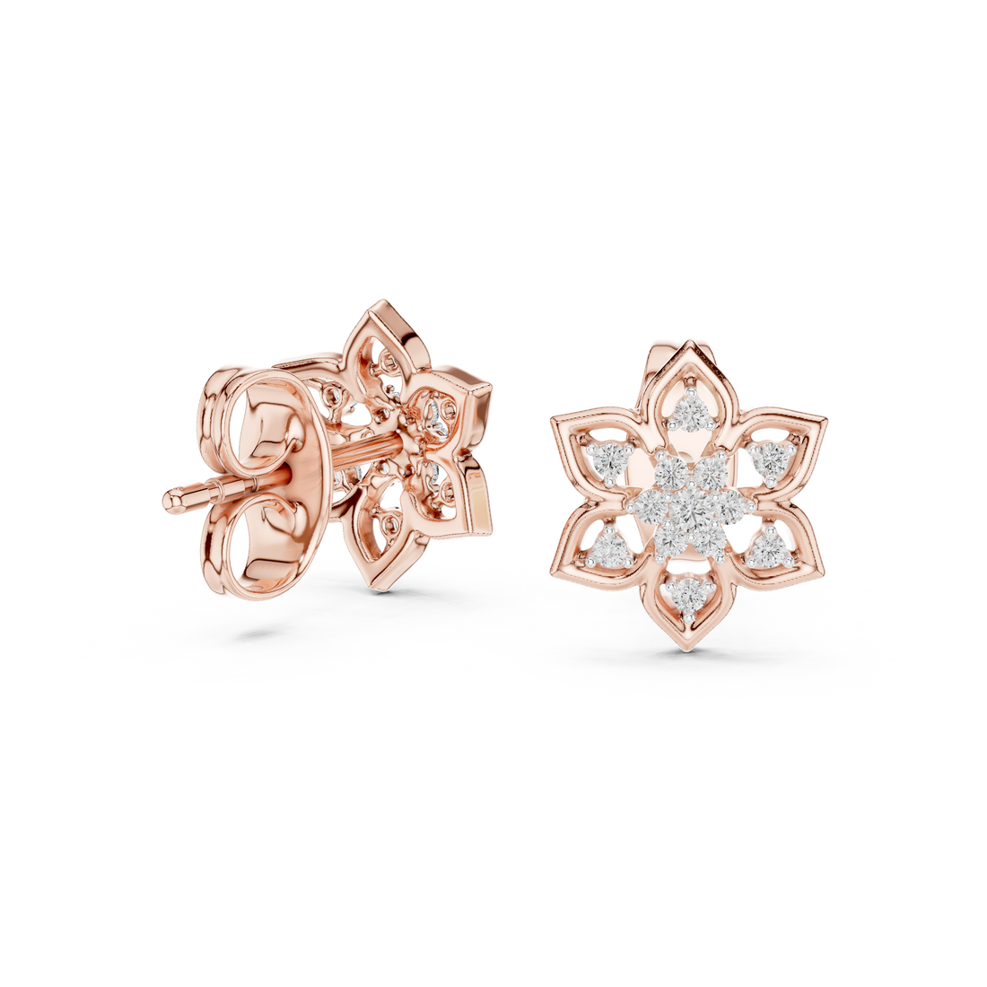Resounding Lab grown diamond Earrings style