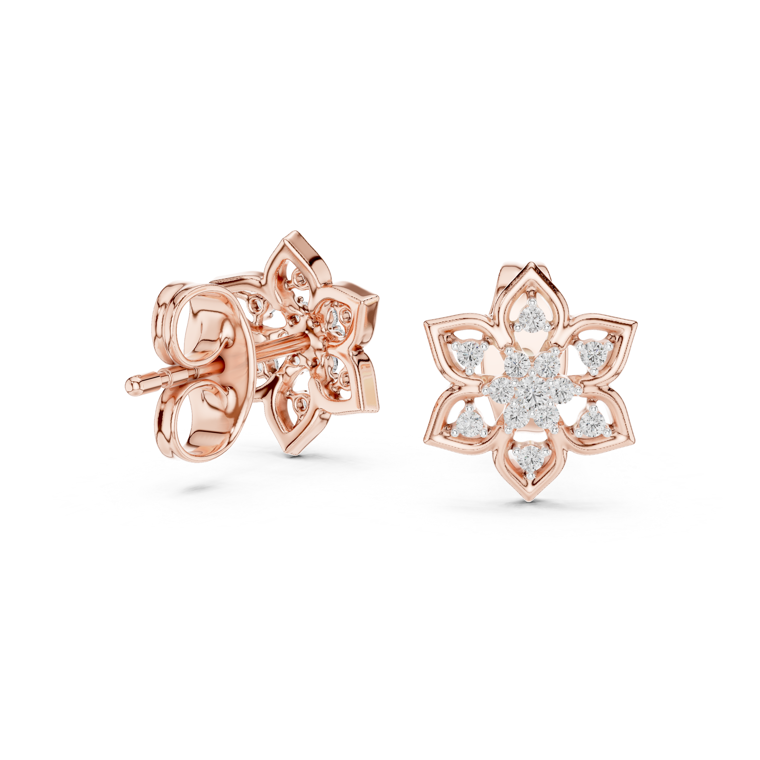 Resounding Lab grown diamond Earrings style