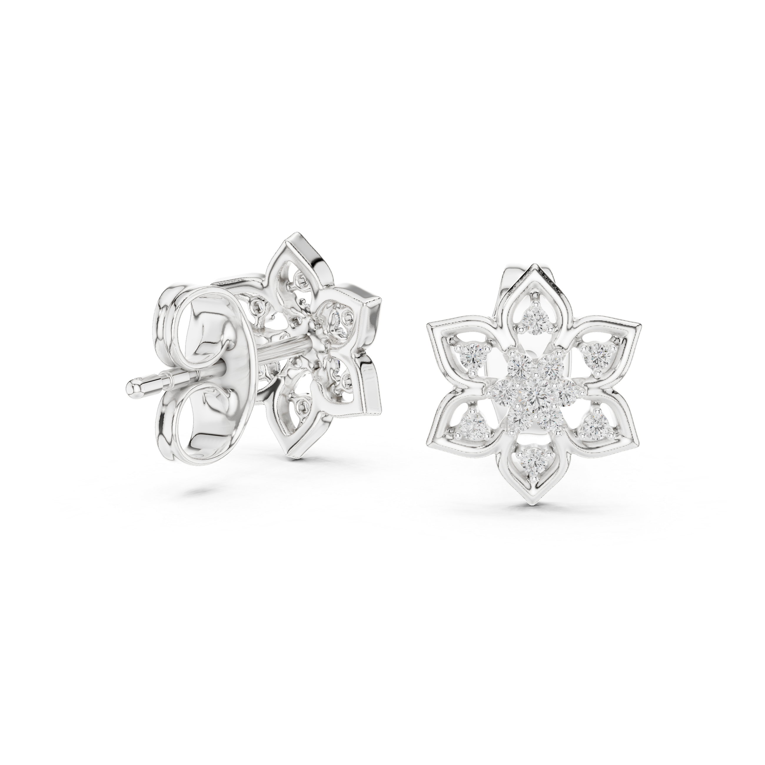 Resounding Lab grown diamond Earrings style