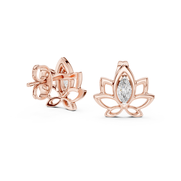 Flattering Lab grown diamond Earrings set